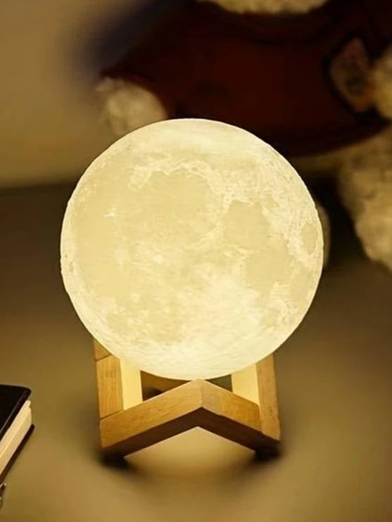 Lua Luminária Noturna Para Decoração de Casa