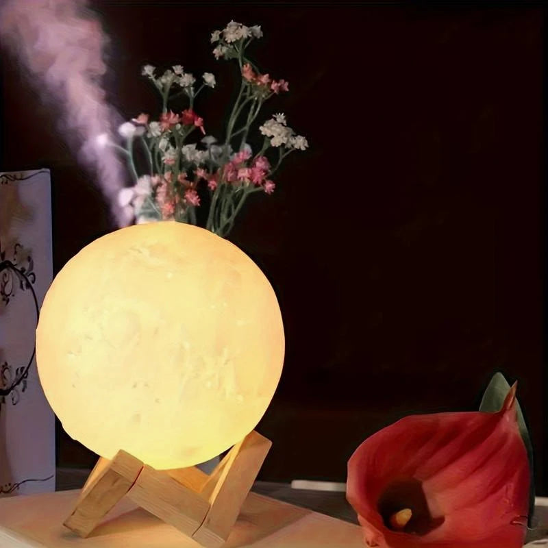 Lua Luminária Noturna Para Decoração de Casa